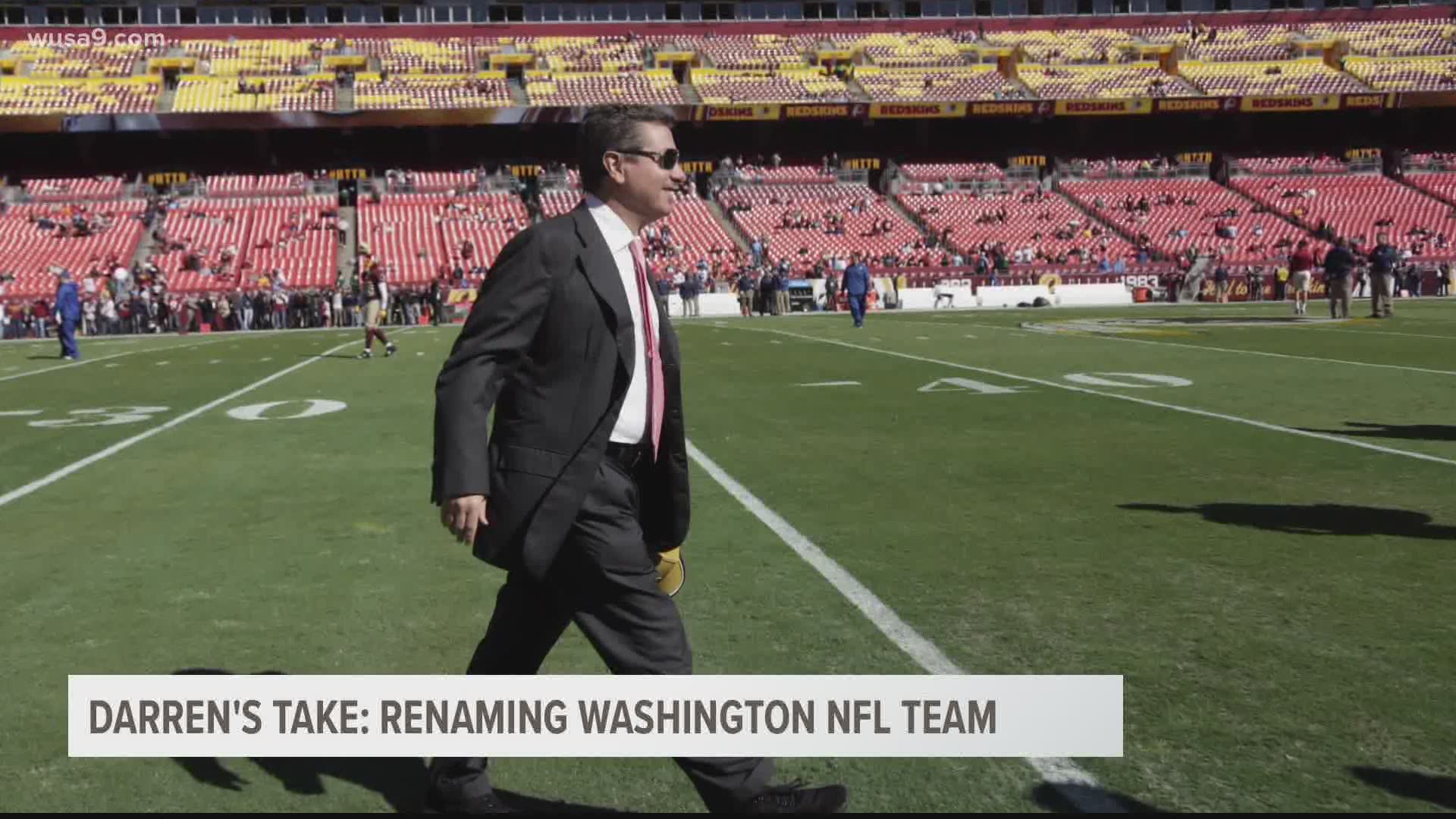 WUSA9 sports director Darren Haynes called the decision a win "not just for Native Americans, but any minority group belittled in American history."