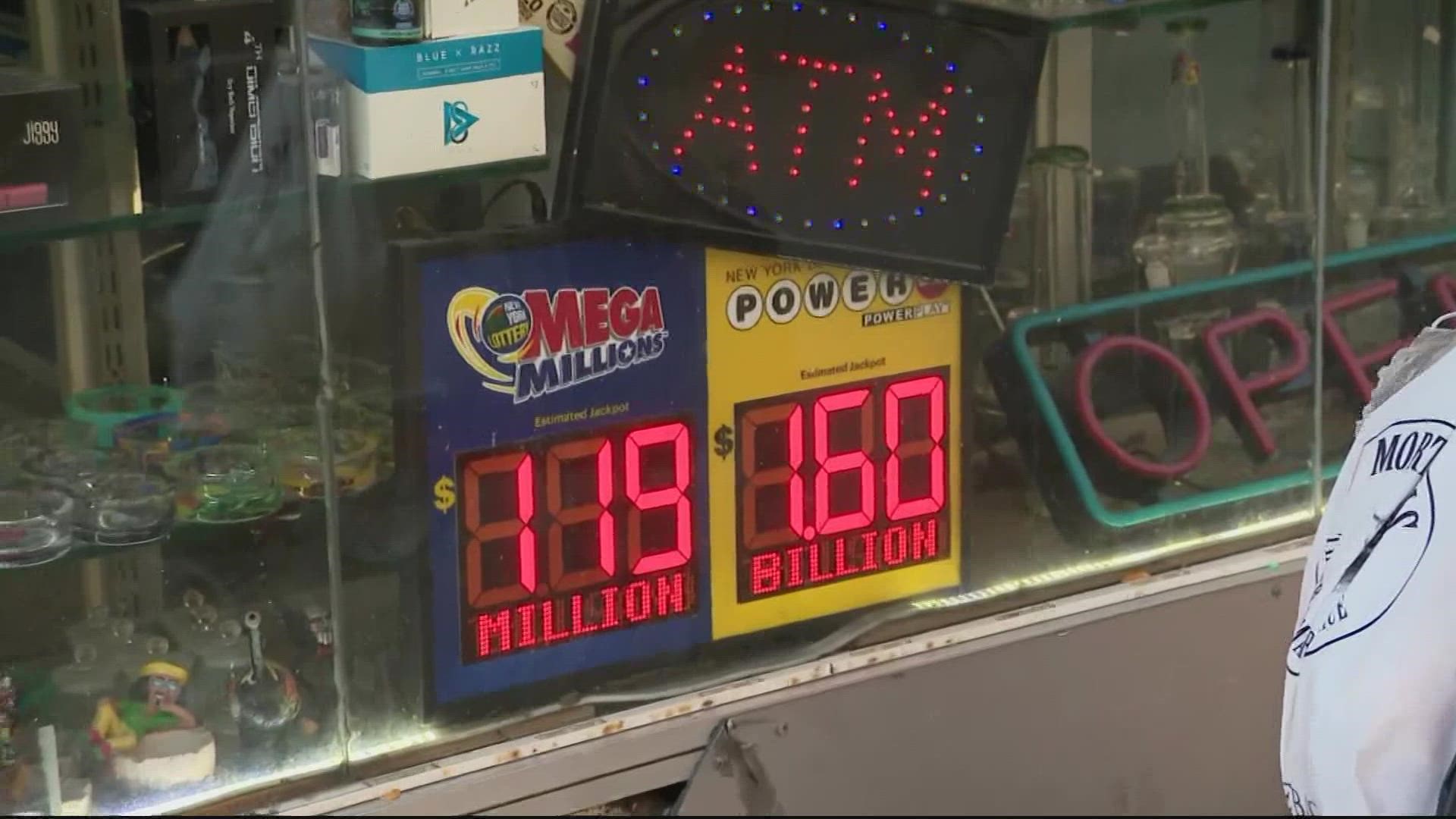 Monday's Powerball drawing for the largest-ever jackpot was delayed because of a technical issue, the lottery game said during the live broadcast.