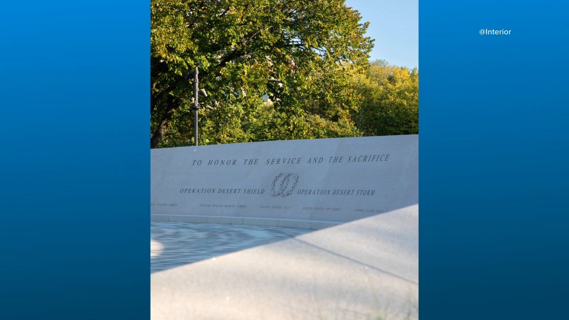 Desert Shield and Desert Storm Memorial honoring Gulf War veterans ...