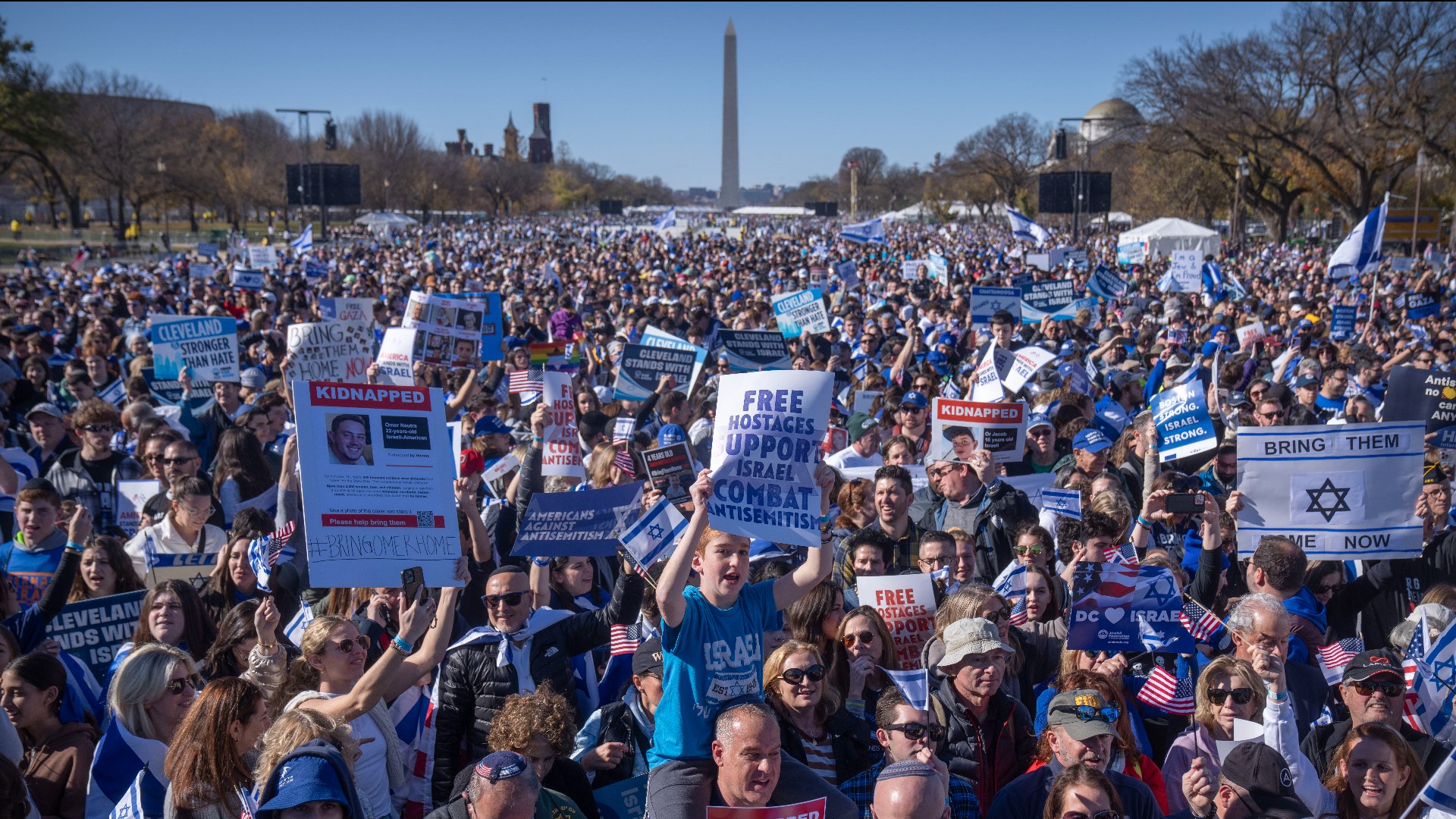 March for Israel in DC: Thousands expected from around the US | 9news.com