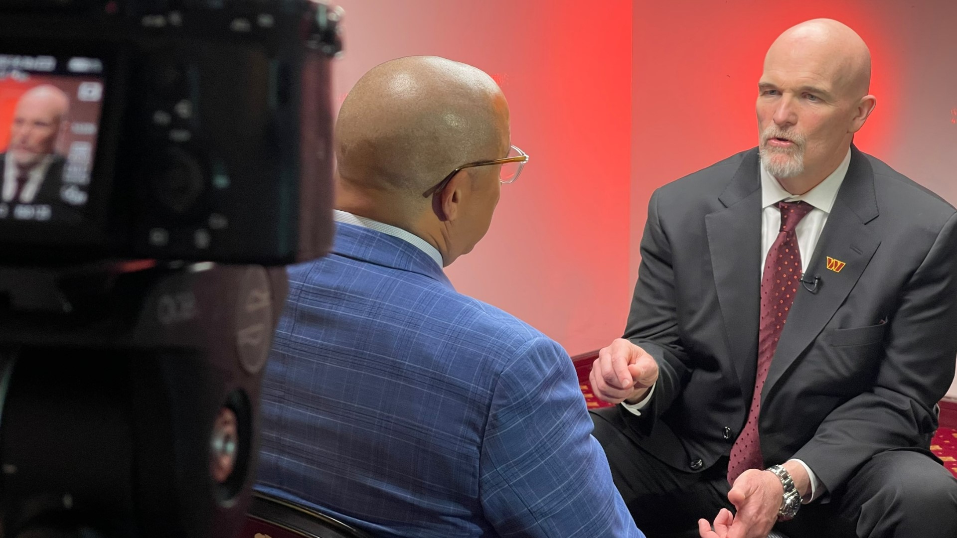 Immediately after his introductory press conference with Josh Harris and Adam Peters, Quinn sat down with WUSA9 to share his vision for the Commanders.