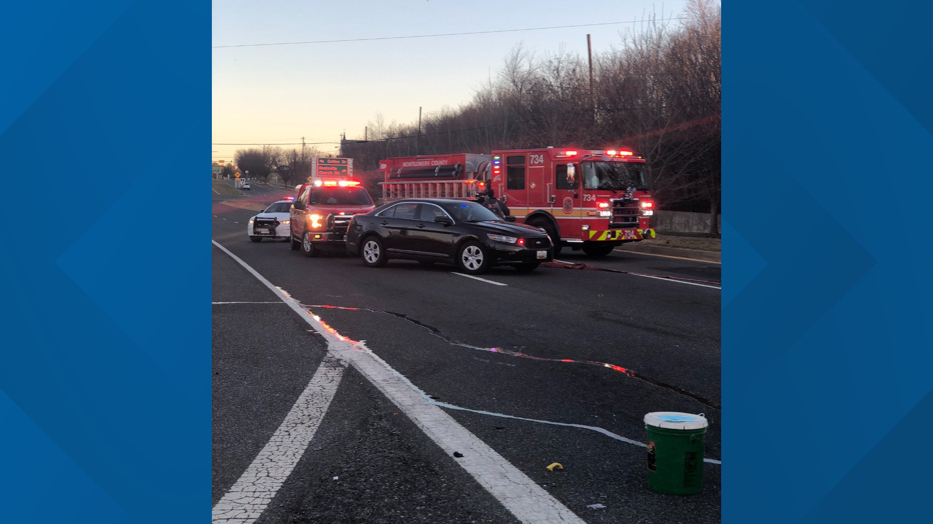 One dead in Frederick Road crash, police say | 9news.com