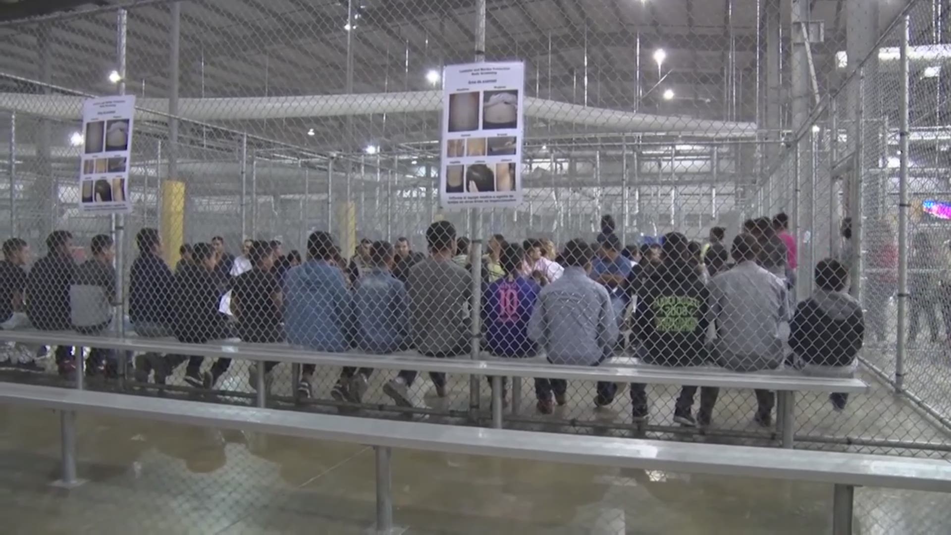 What it's like inside a Border Patrol processing facility