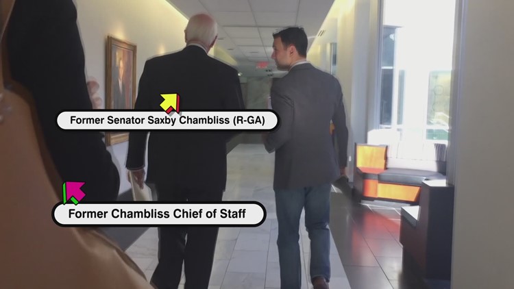 Pop-up video with former Senator Saxby Chambliss