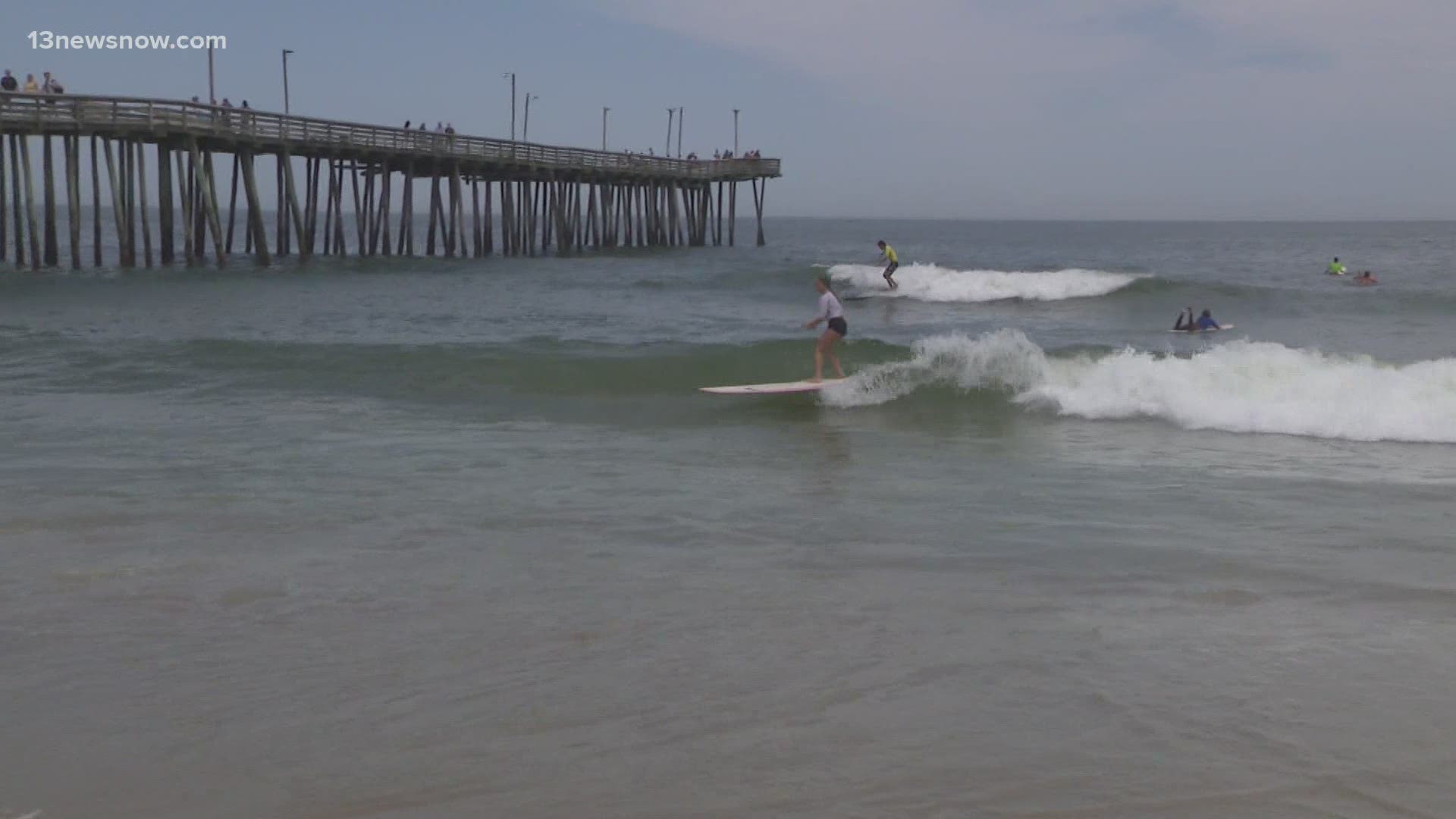 Surf's up! Coastal Edge holds its first 'Shoot The Pier Surf Contest