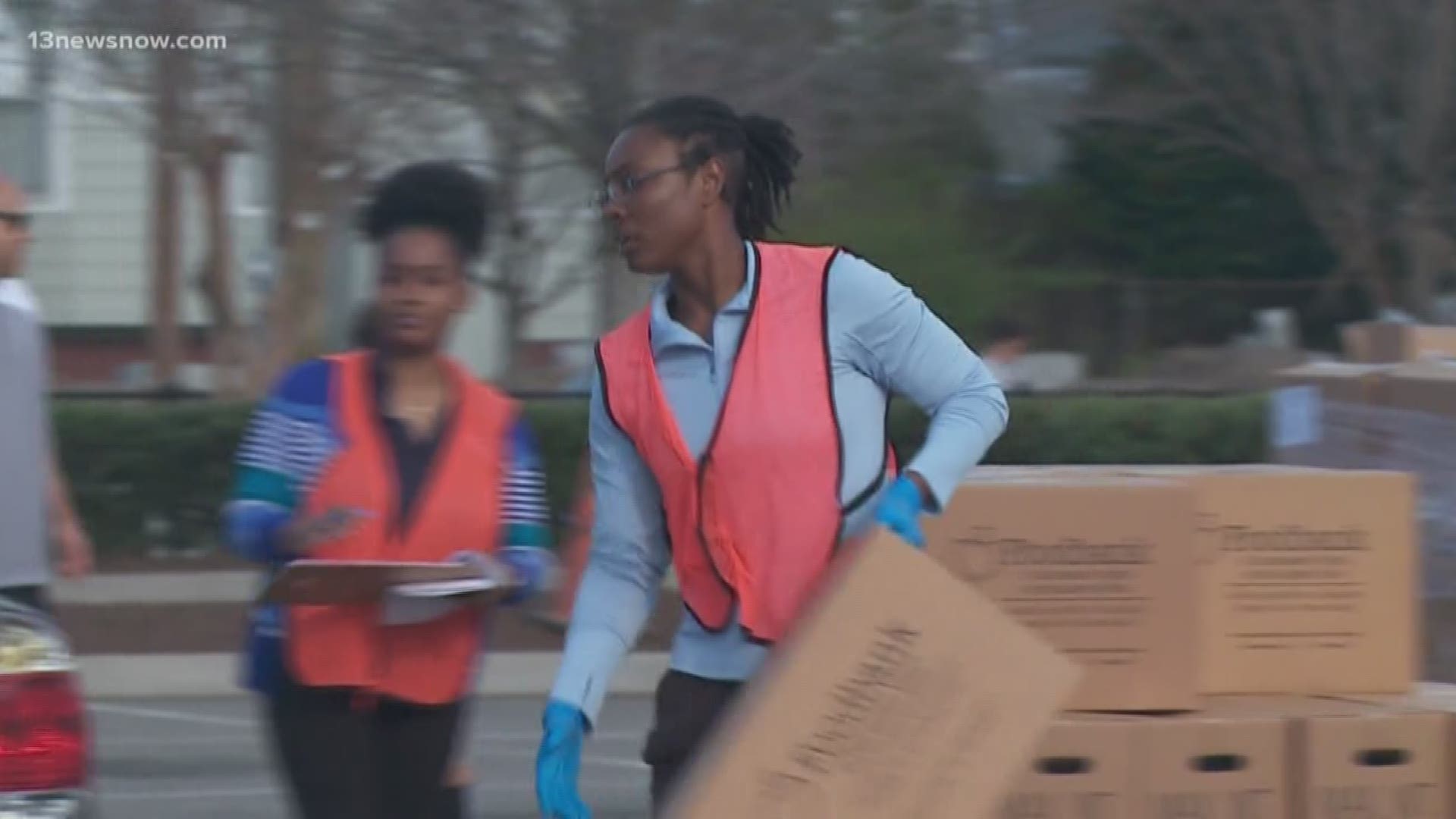 Hampton Roads food bank distribution sites running out of ...