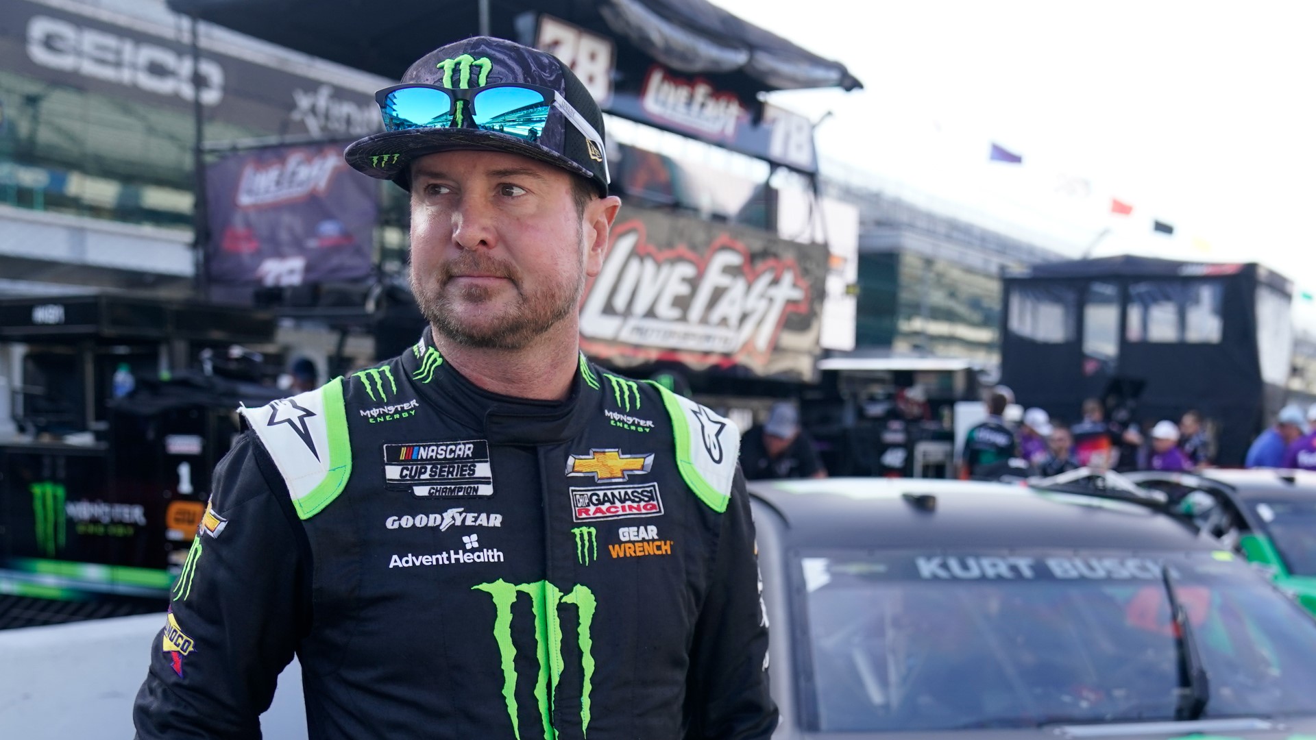 Kurt Busch Racing Concussed NASCAR champion Kurt Busch to step away from sport | 9news.com