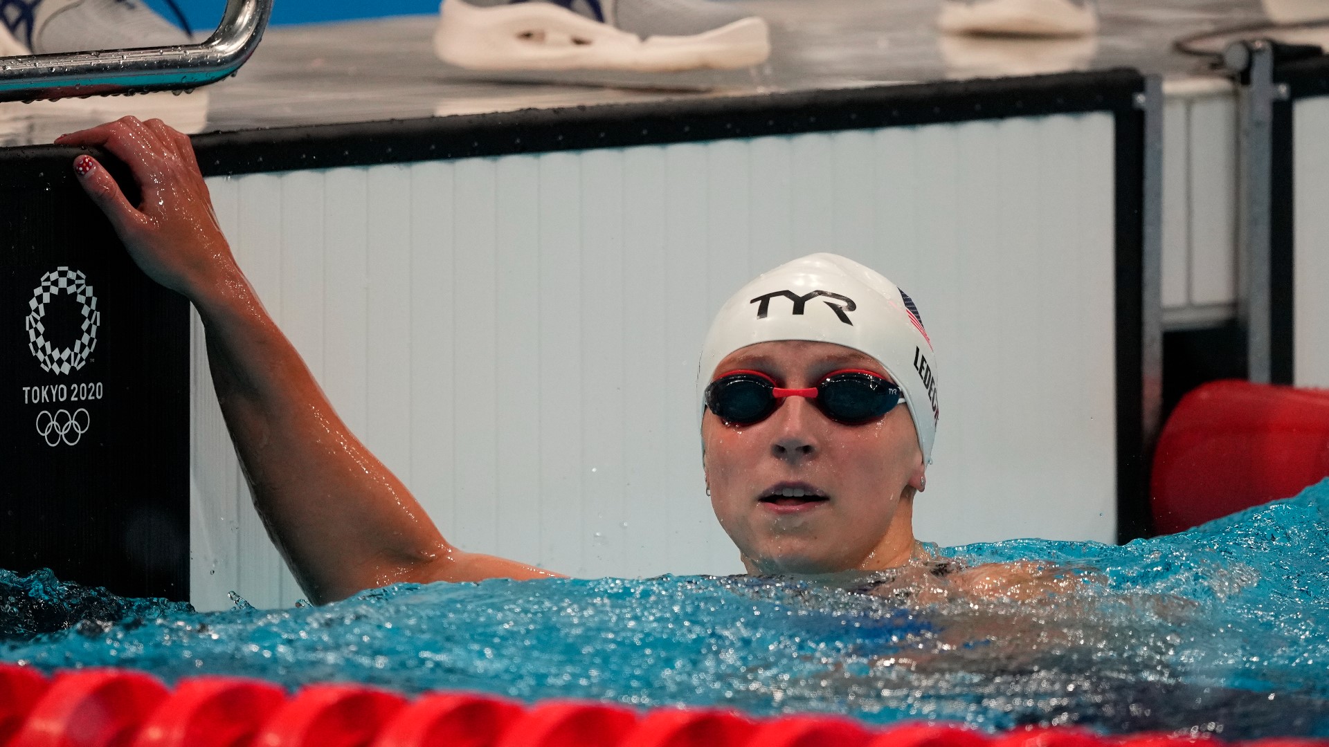 Katie Ledecky's teammates are already piling up Olympic medals. Now it's her turn, and she wants some hardware of her own, Associated Press reported.