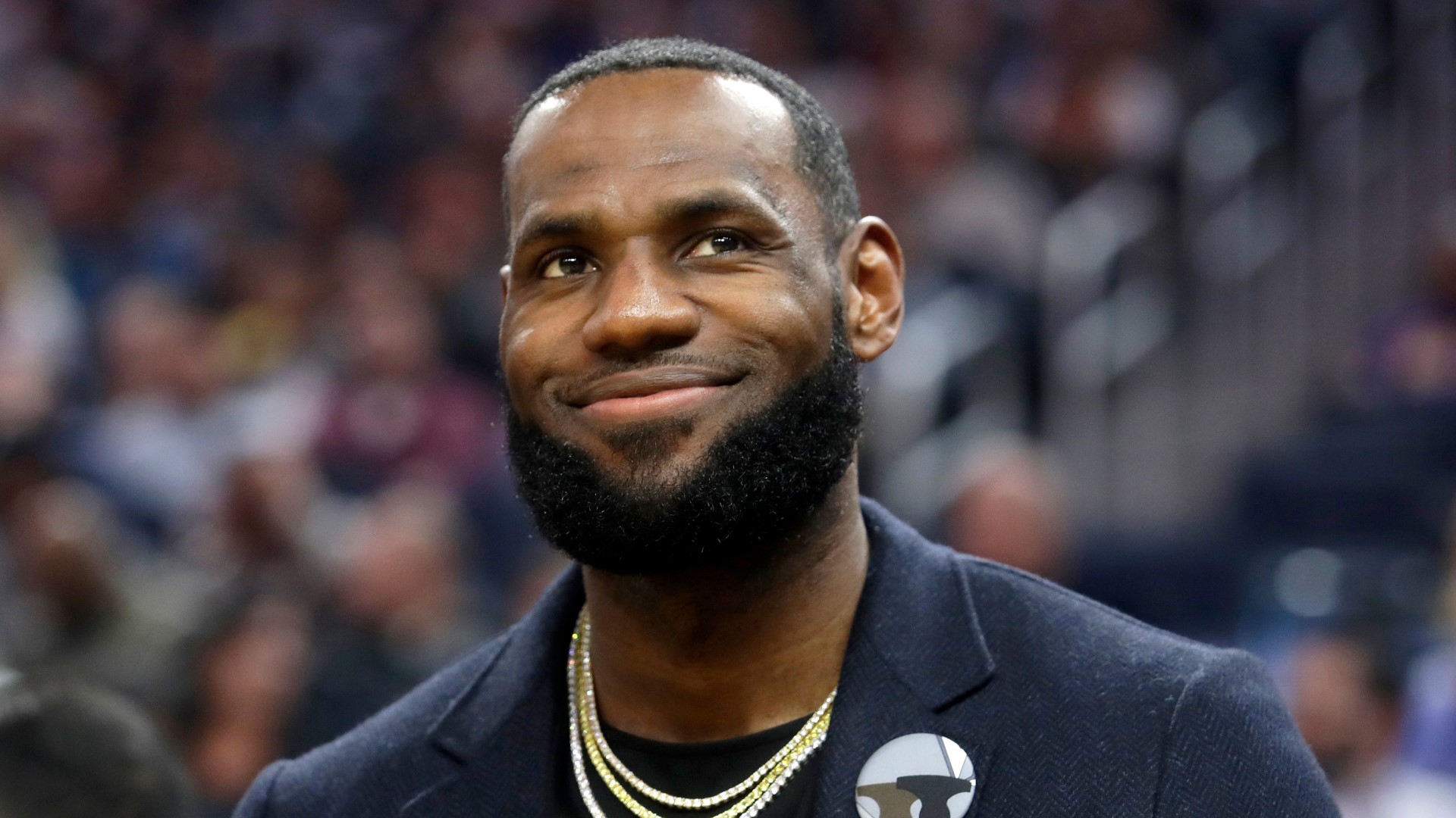 A group of fans were ejected after jawing with LeBron James during the game against the Atlanta Hawks.