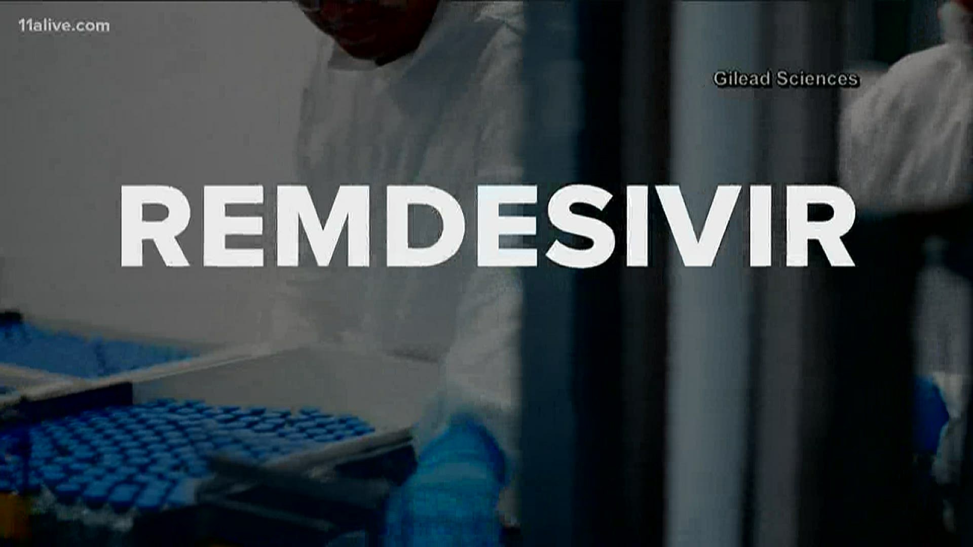 Dr. Anthony Fauci said the study showed the drug remdesivir reduced the time it took coronavirus patients to recover by 31%.