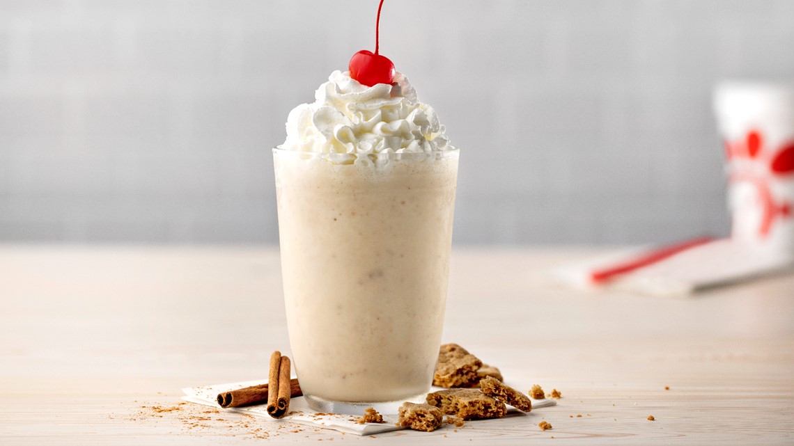 ChickfilA new milkshake flavor, grilled spicy deluxe sandwich