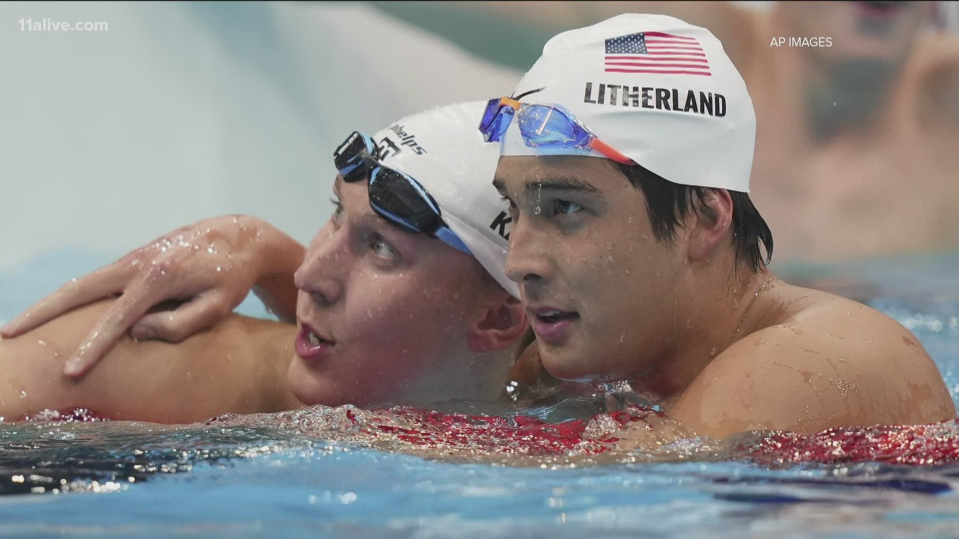 Chase Kalisz and Jay Litherland were the first Americans to medal in Tokyo. We spoke to them on Monday.