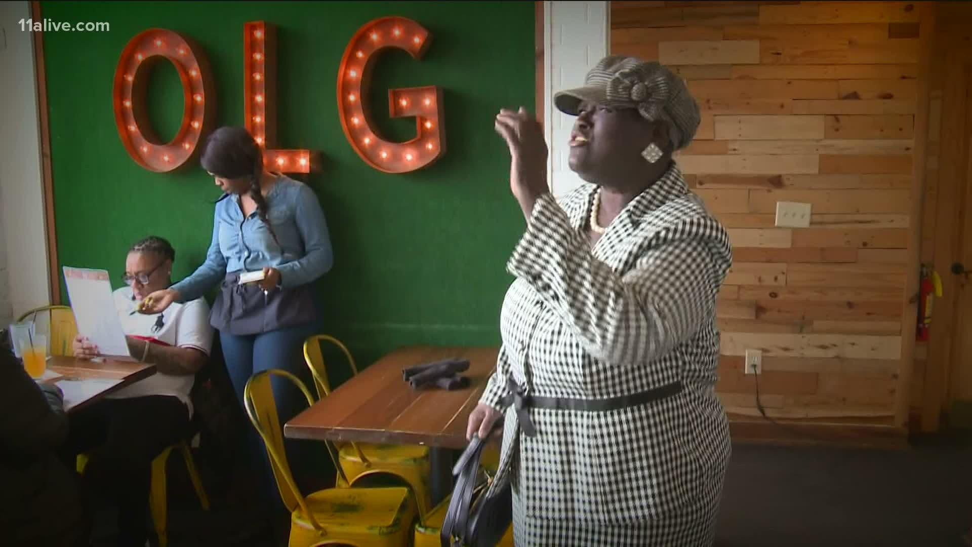 She's was the oldest of Atlanta's acclaimed sibling gospel group the "Anointed Pace Sisters."