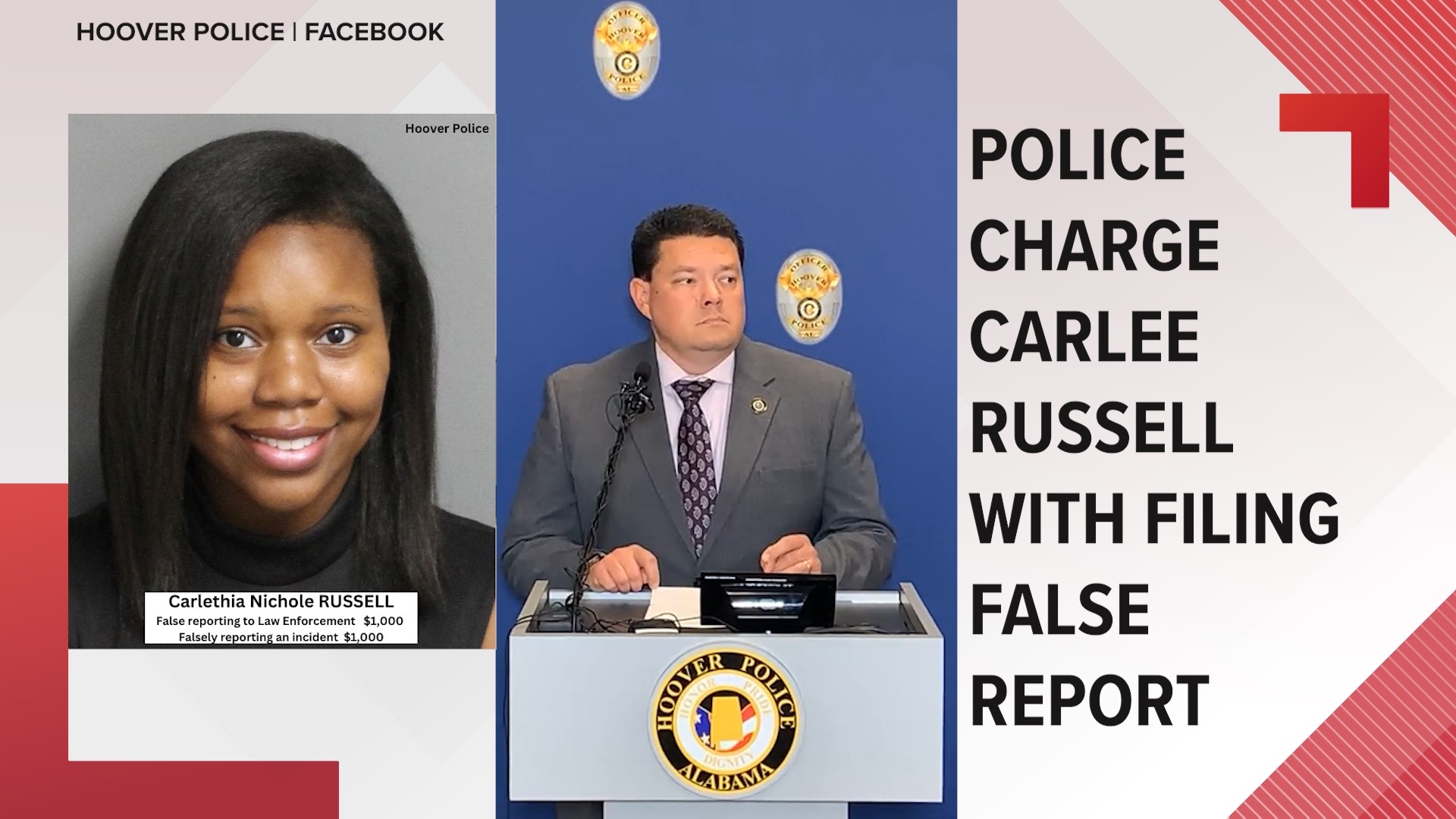 Carlee Russell charged for fabricating story about kidnapping | 9news.com