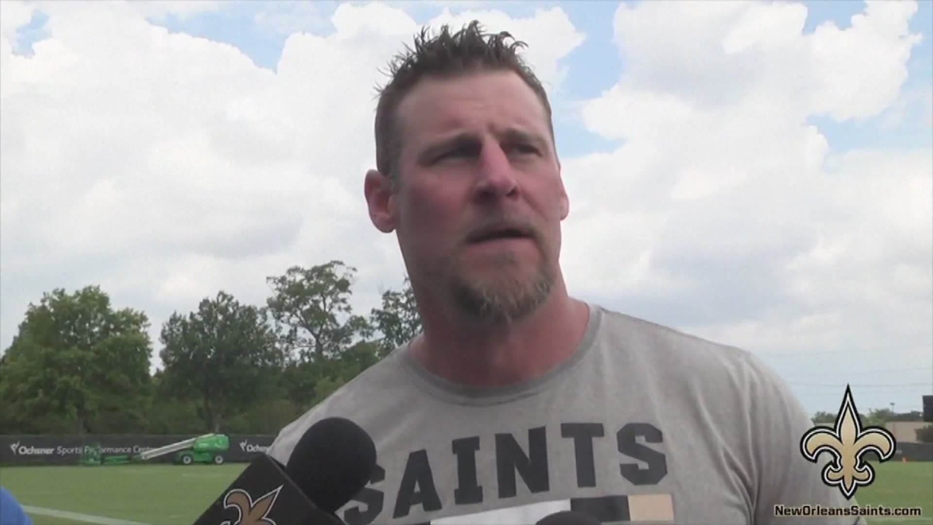 Former assistant head coach for the New Orleans Saints Dan Campbell received a six-year contract with the team.