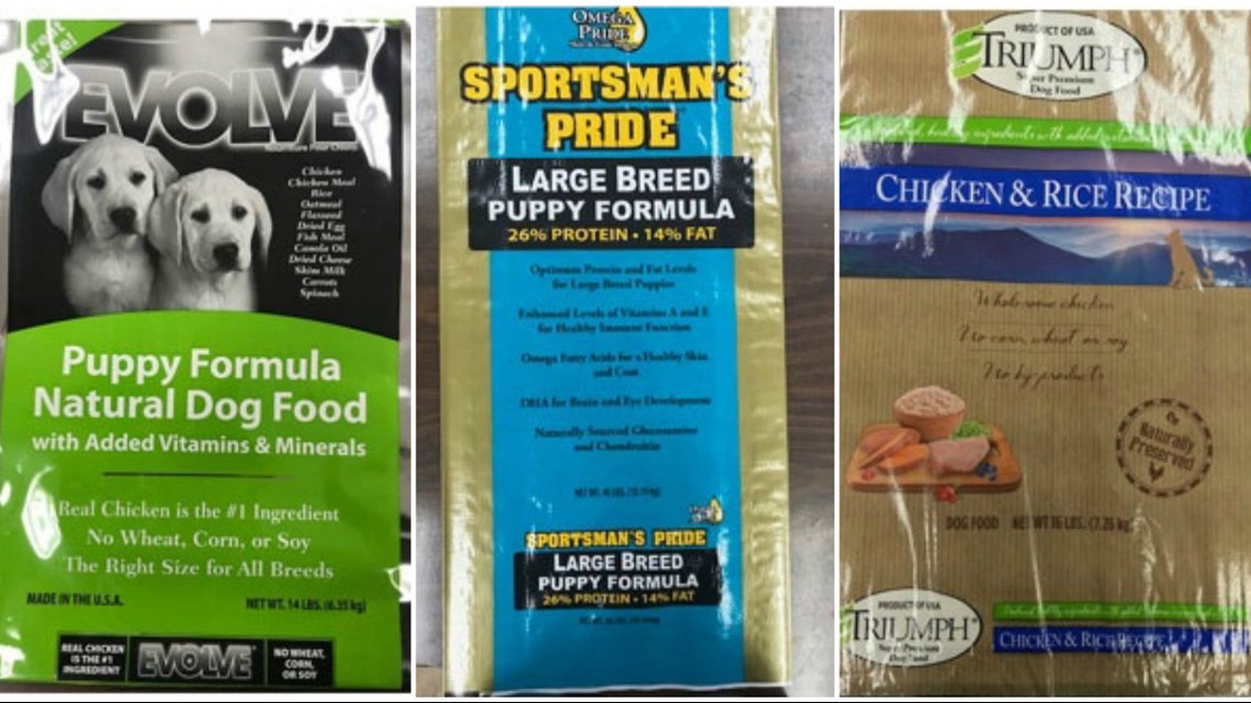Numerous dog foods recalled for elevated levels of vitamin D