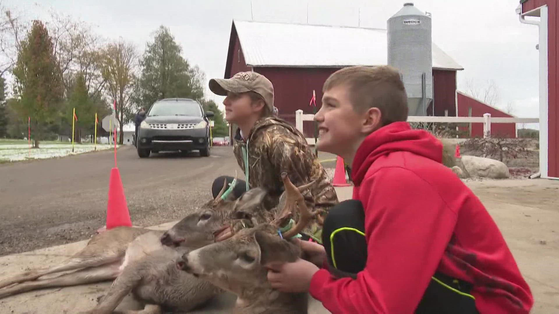 Deer season is here and West Michigan hunters were prepared for opening day.